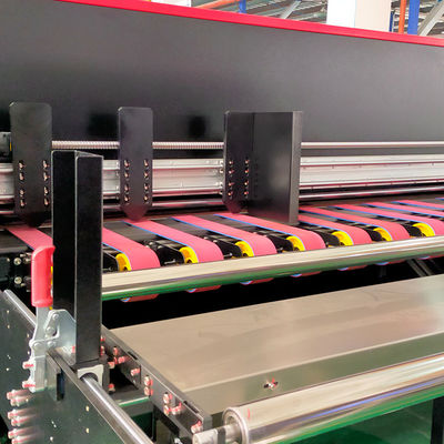 多機能波形箱CMYKの理性的な印刷のための色のインクジェット・プリンタ