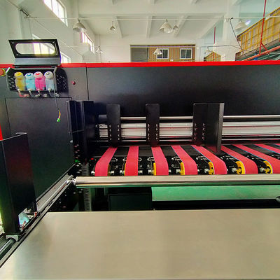 Gerunデジタルの波形のカートンの印字機の自動車の供給