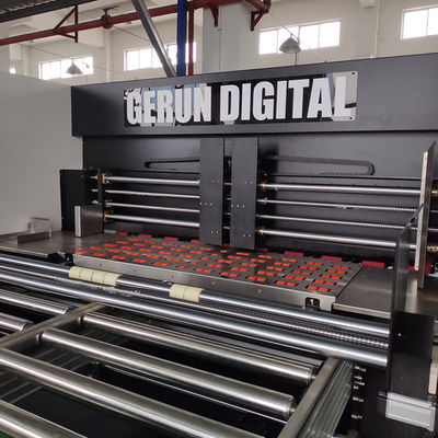 デジタル単一パスのインクジェット印字機の製造業者の波形のカートン箱